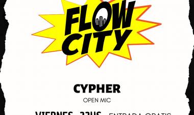 Flow City cypher Open Mic | viernes 22hs | Georgia Brown Club - MT de Alvear 370