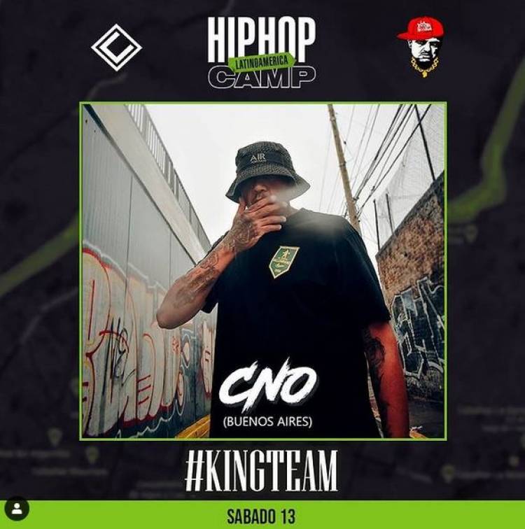 Hip Hop Camp Latinoamerica - CNO artista confirmado