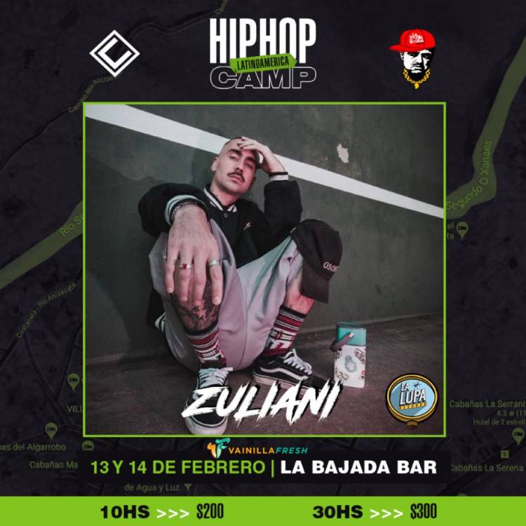 Hip Hop Camp Latinoamerica - Zuliani artista confirmado
