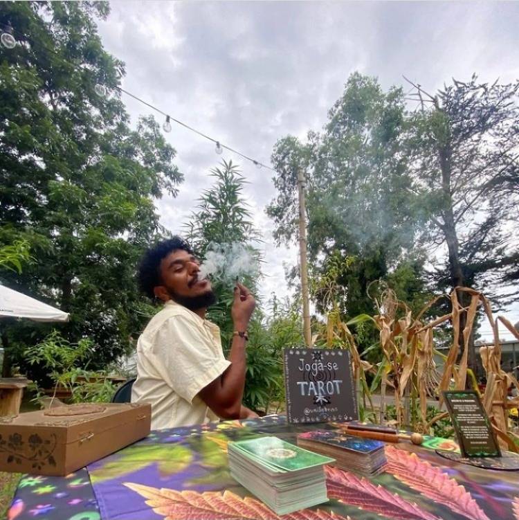 UMA BELA CONEXÃO: TAROT Y CANNABIS.